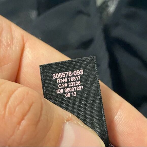 Victoria’s Secret black lace pink sheer Ruffle Bodysuit Babydoll teddy Romper S - Picture 10 of 10